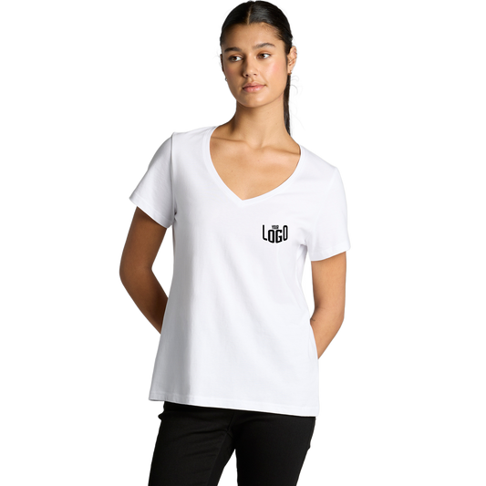 AS COLOUR WOMEN'S MAPLE V-NECK | 4023