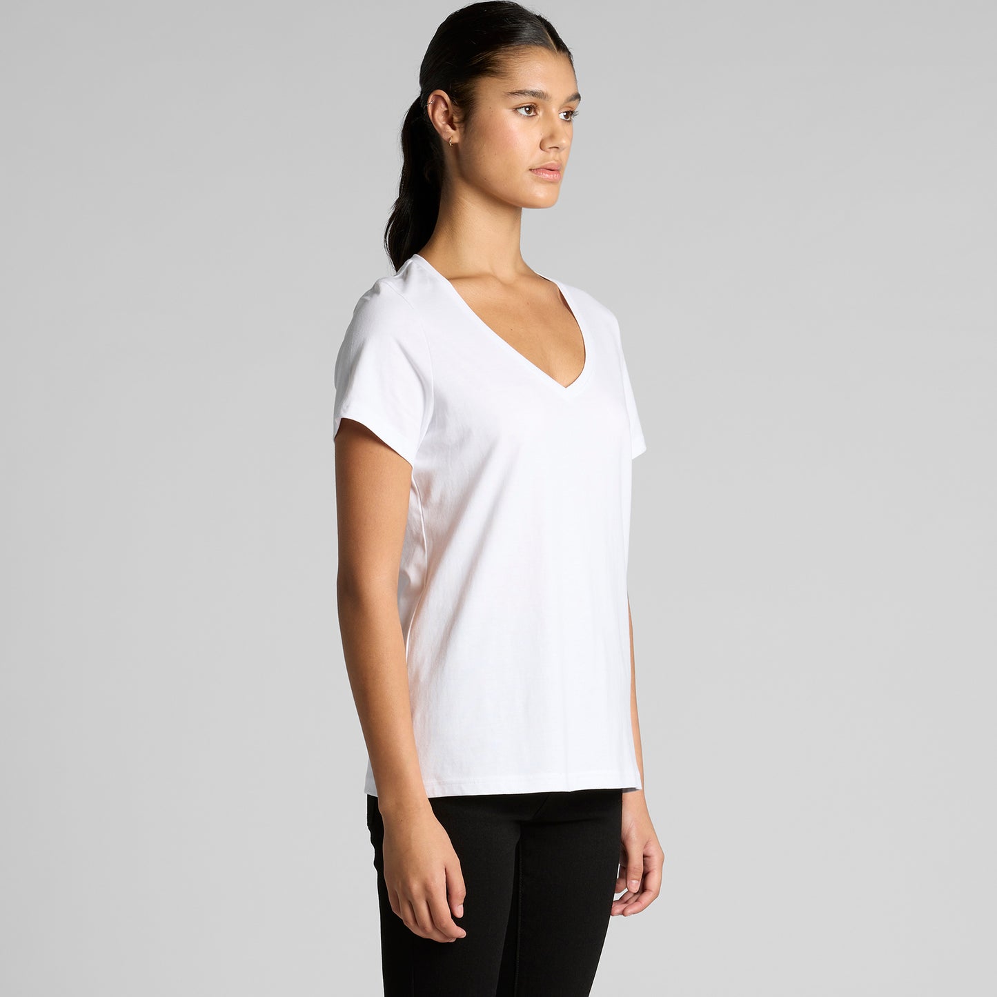 AS COLOUR WOMEN'S MAPLE V-NECK | 4023