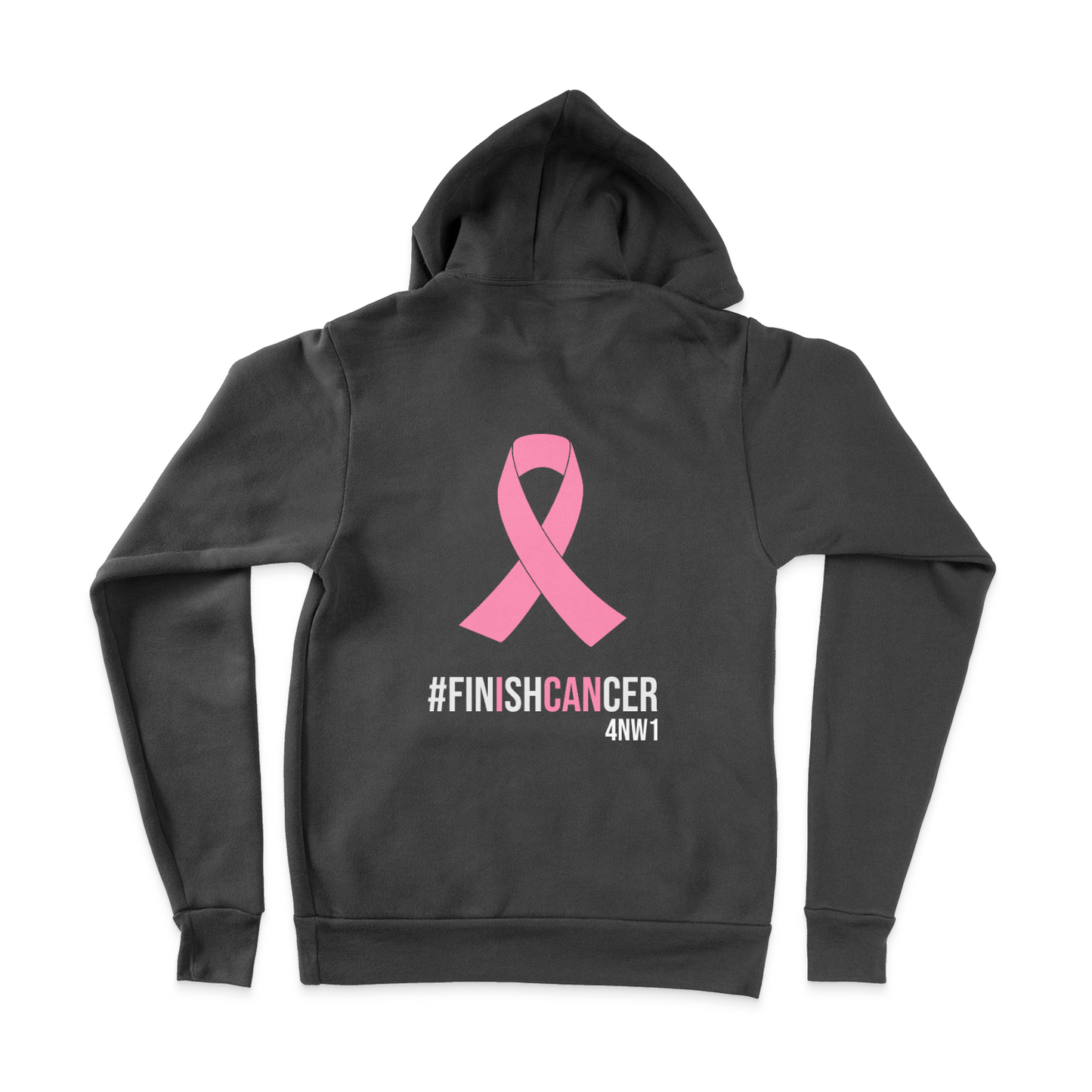 ONCOLOGY | FINISH CANCER - BREAST CANCER HOODIE