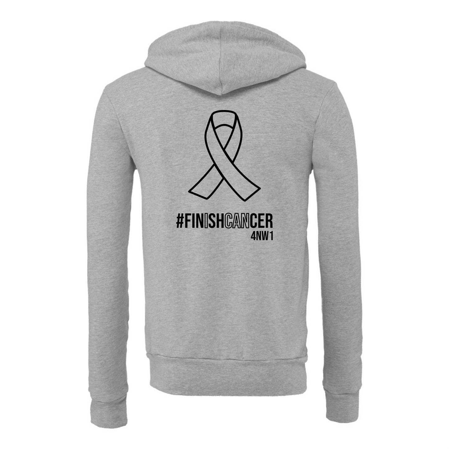 ONCOLOGY | FINISH CANCER - CLASSIC ZIP UP HOODIE