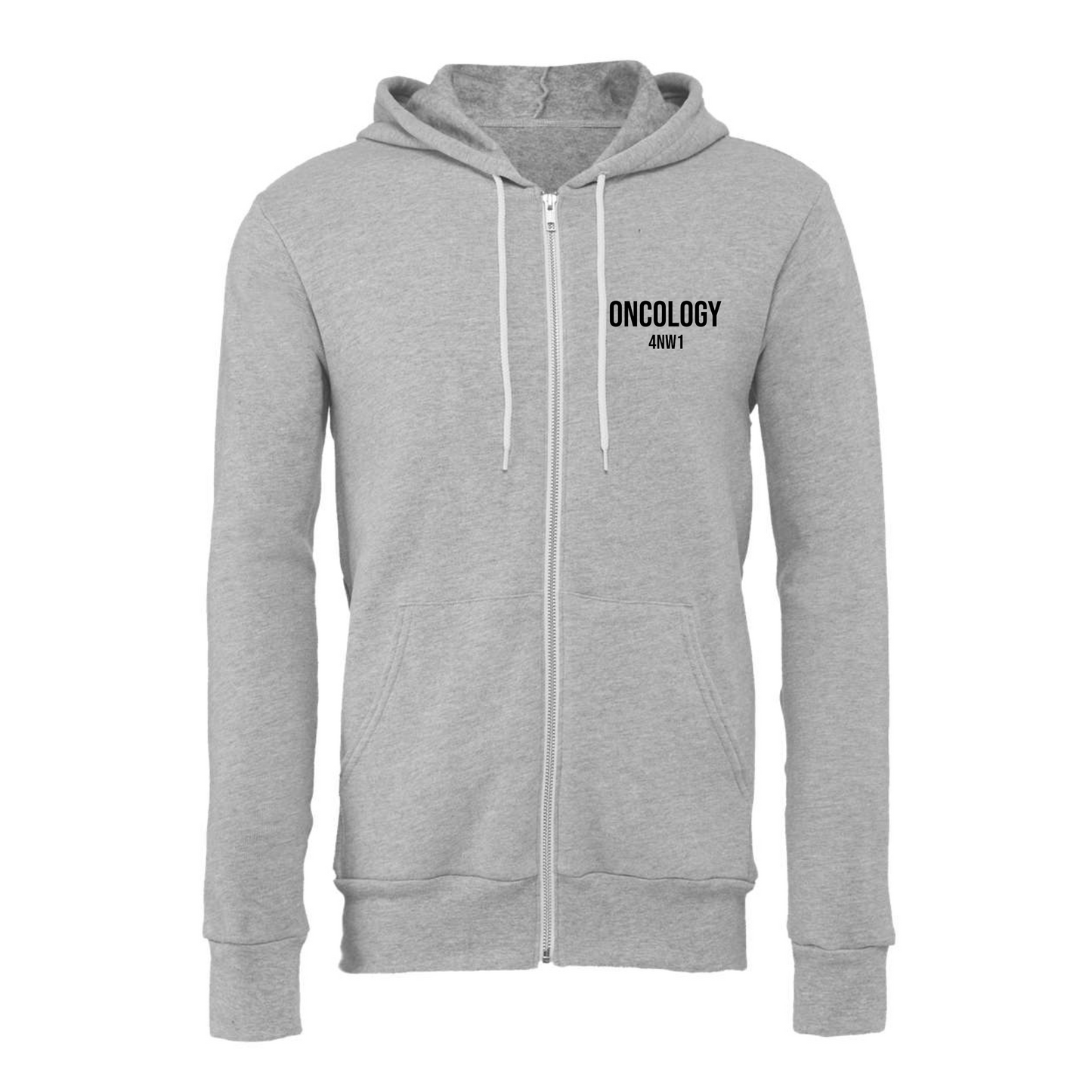 ONCOLOGY | FINISH CANCER - CLASSIC ZIP UP HOODIE