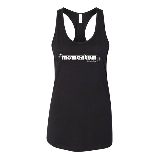 MOMENTUM CLASSIC LOGO WOMEN'S JERSEY RACERBACK TANK