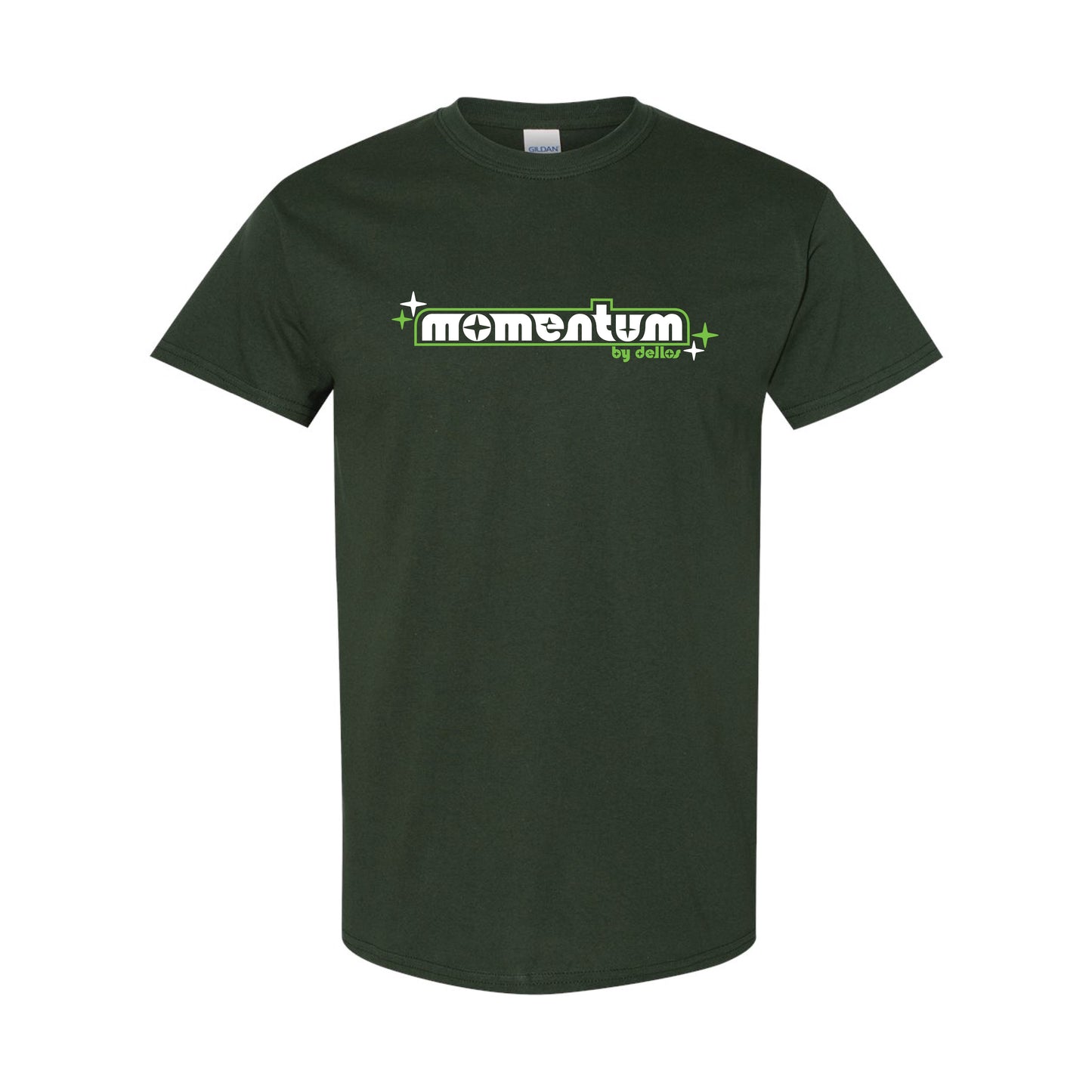 CLASSIC FRONT LOGO TEE - FOREST GREEN