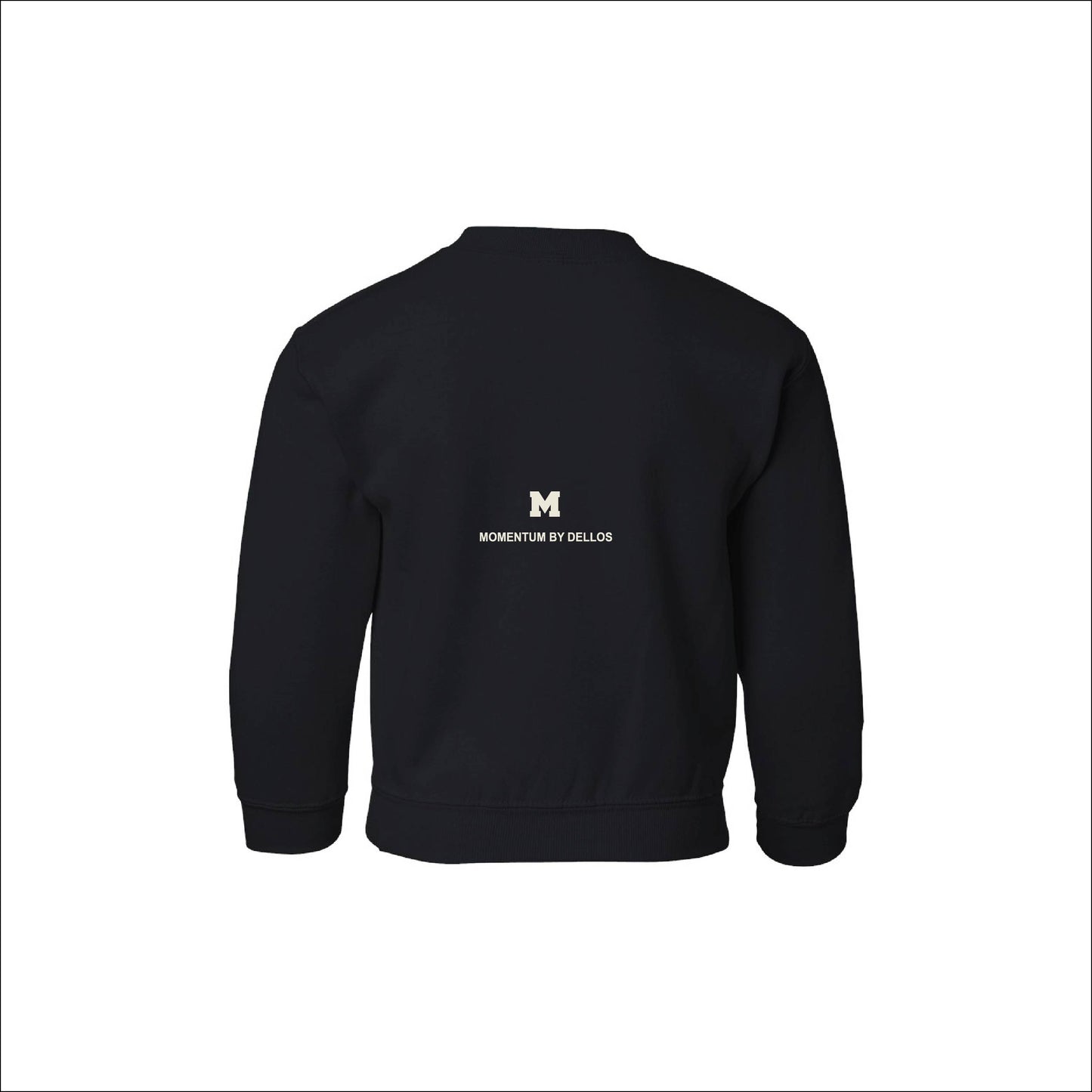 EMBROIDERED MOMENTUM YOUTH CREWNECK SWEATER