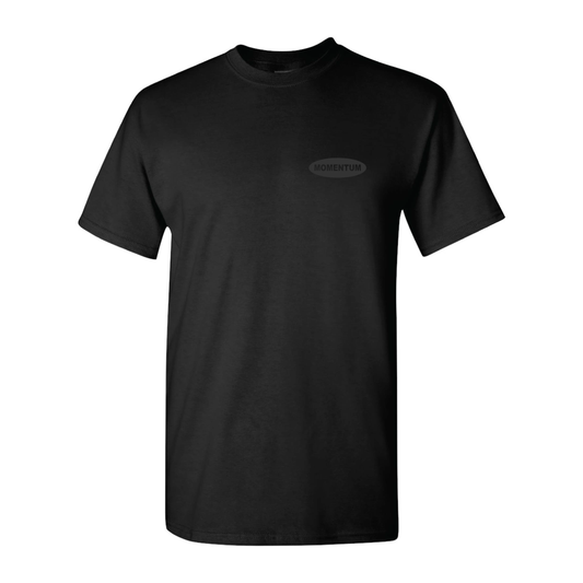 BLACK ON BLACK MOMENTUM BY DELLOS TEE